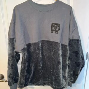 Disney Gray woMen's varsity jersey